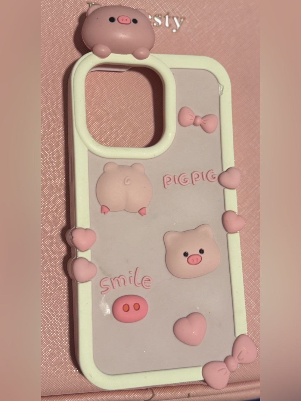 Cute Pink Pig Small Pets Phone Case - Pig Pig